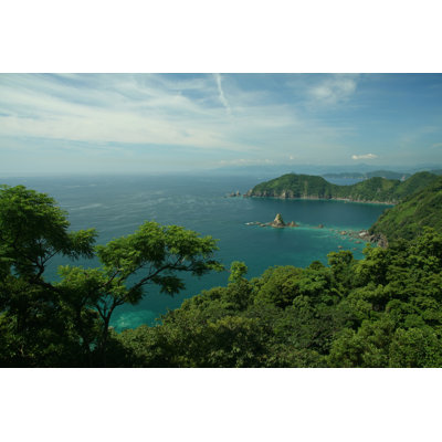 Coastline View - Wrapped Canvas Print