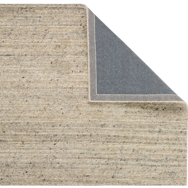 Bober Solid Colour Hand Woven Area Rug, Rectangle 200 x 285 cm