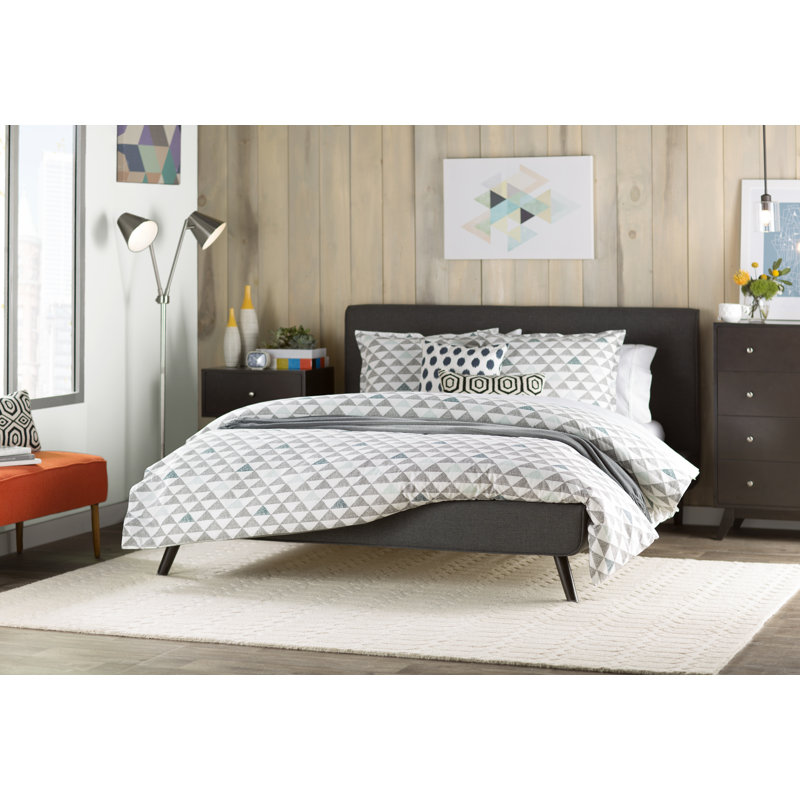 Astra Upholstered Platform Bed, Queen