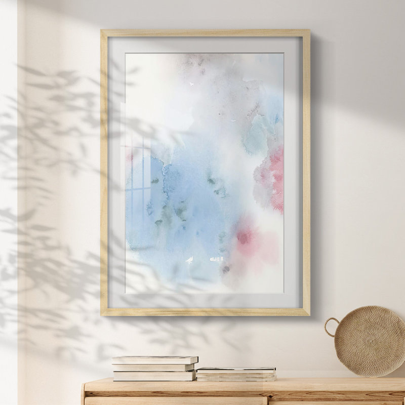 Liquide nuage I - impression encadrée, Naturel, H 28,5 po x l 20,5 po