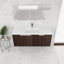 48" Bathroom Cabinet With Resin Sink,Soft Close Doors,Float Mounting Design