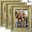 Cadre photo décoratif doré antique 3 pièces pour photos et décor de bureau 11 po x 14 po-362747653-362747654-362747649