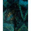 Overdyed Hand-Knotted Wool Modern-Contemporary Blue Area Rug 4' 1" x 5' 9"