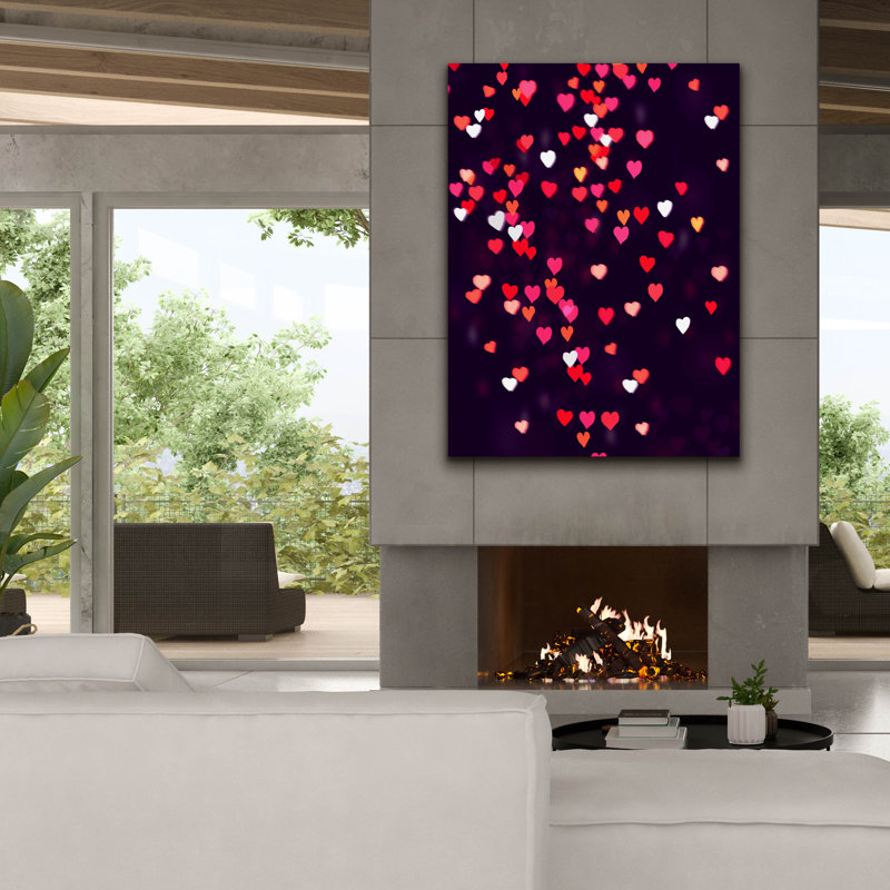 Toile épique «Heartfall» par Art Licensing Studio, 40 po x 54 po