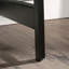 Bureau d'ordinateur, finition brune