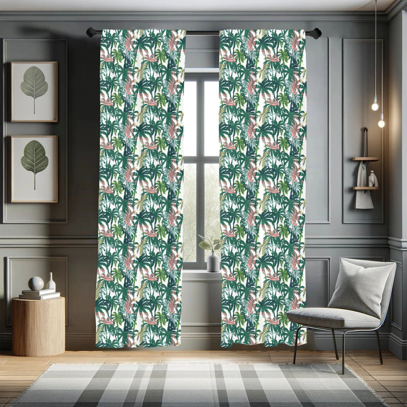 Room Darkening Sliding Panel Pair, 28" x 95"