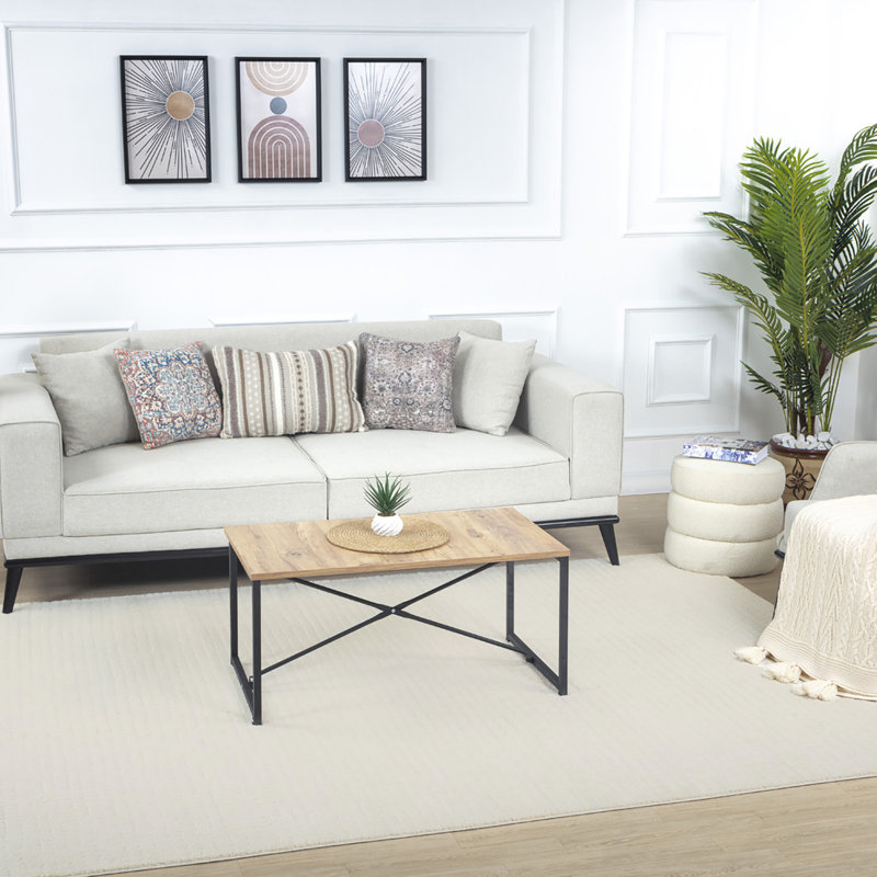 Abstract Area Rug, Rectangle 200 x 275cm