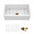 32" L x 19" W Undermount Kitchen Sink with Accessories-125422244