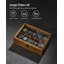 Watch Box with 10 Slots Solid Wood Glass Lid