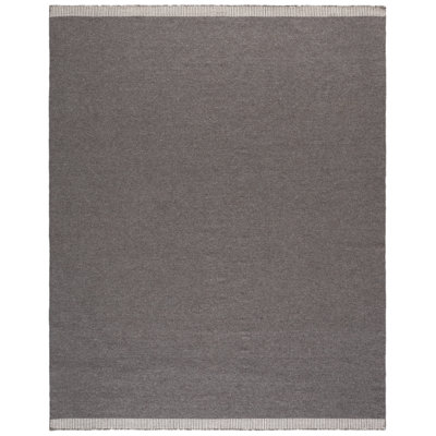Tapis de couleur unie en coton tissé à la main Vermont