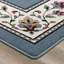 Tapis floral Alminus Symphony Lapis-395283050