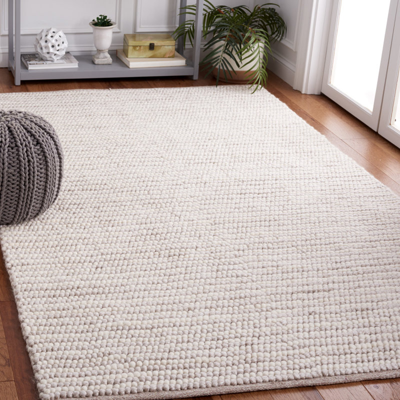 Msr Natura 9650 Martha Stewart Hand Woven Wool And Cotton Rug, Rectangle 4 x 6"