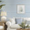 «Grey Seashell Serenity», reproduction encadrée sous verre, design par Hannah Dawson