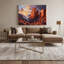 Art mural sur toile, "Sunrise 99", Southwestern-512431705