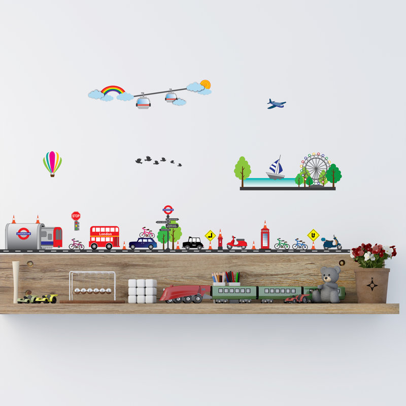 Transport Kids Wall Sticker