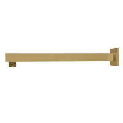 Kingston Brass Claremont 12-Inch Shower Arm with Square Flange