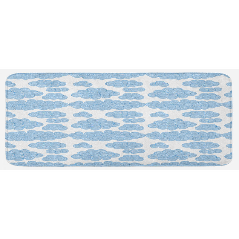 Eclectic Synthetic Kitchen Mat