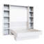 Lit escamotable Easy-Lift en grain de bois avec deux étagères-1060017571-1068038460