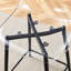 Tabourets de bar modernes de 25,5 po de hauteur comptoir en acrylique transparent avec structure en métal et repose-pieds-720376923-720376927