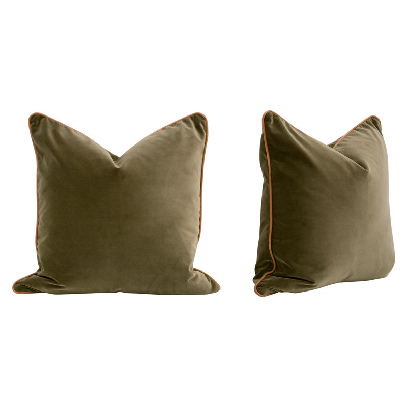 Kaidee Velvet Throw Pillow
