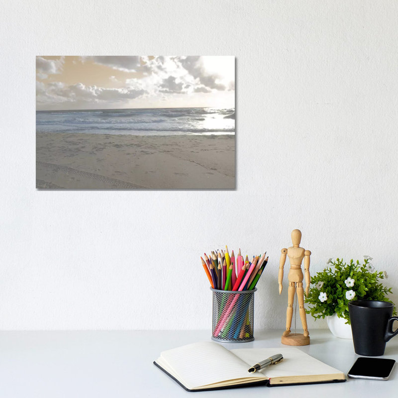 Serene Sea II by Sharon Chandler - Wrapped Canvas Print, 20.32 cm H x 30.48 cm W
