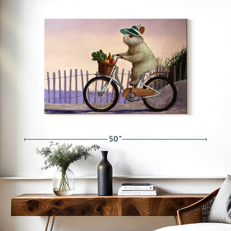 Brampt Beach Bunny, 26" H x 39" W