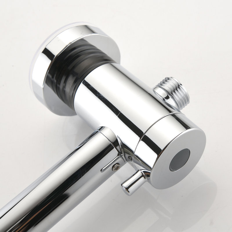 Wall Mount Shower With Stainless Steel Slide, Dual 7-setting Head, - Head Spa System Finish, Drill-