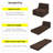 Trule Foldable Floor Game Chair