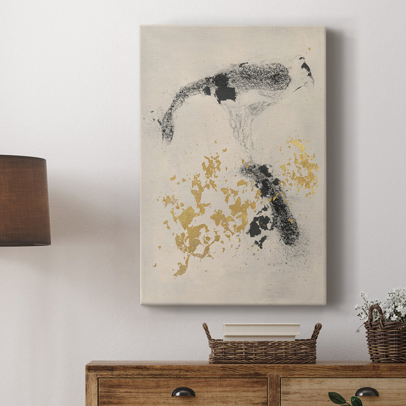 Charcoal Remnants I - Gallery Cavas, H 18 po x l 12 po