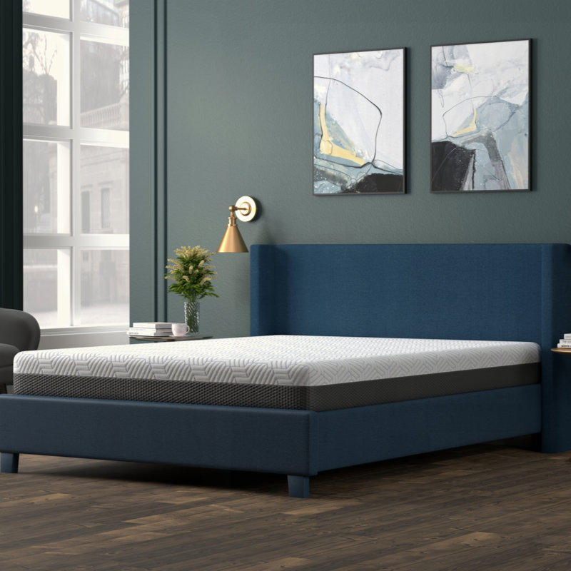 Matelas ferme avec housse de refroidissement, Lit simple, 8"