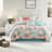 Luxurious Cotton Sateen Bedding Sets, Coral, Coastal Style For Home