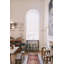 Tapis de couloir rouge unique en laine 3 pi 5 po x 10 pi 6 po Zaylia