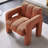 Practical Single Chair, Wide Upholstered Accent Chair-217399356