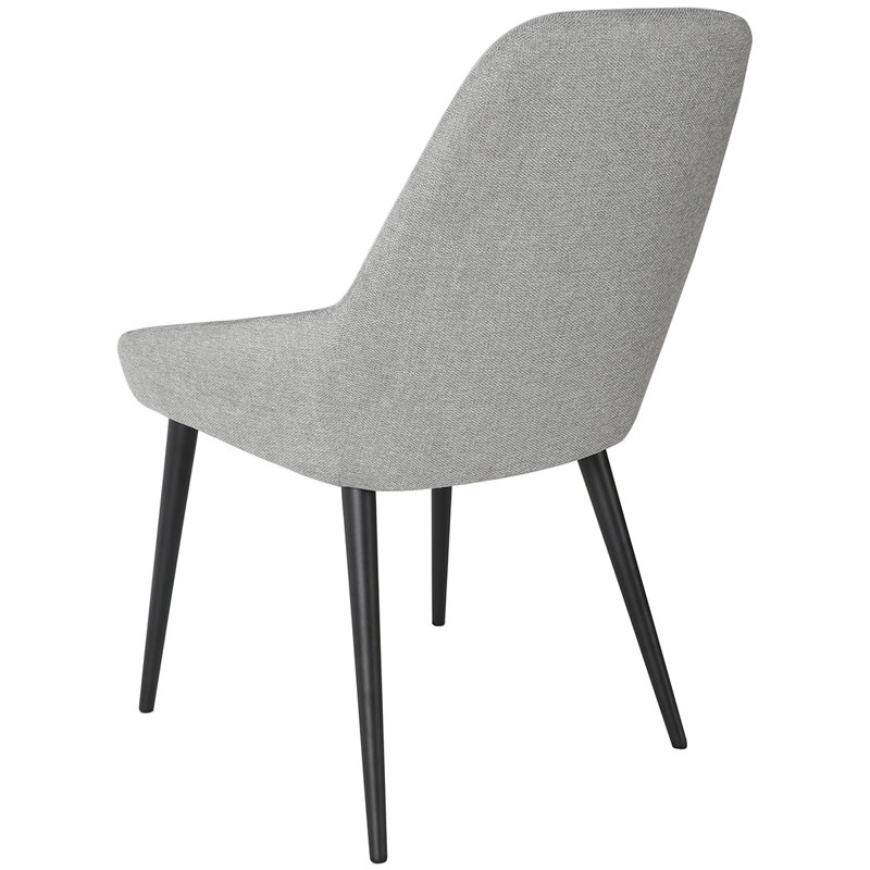 Chester Fabric Chair, Light Grey
