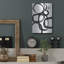 «Brushstroke Circles II» par Linda Woods-1308112669
