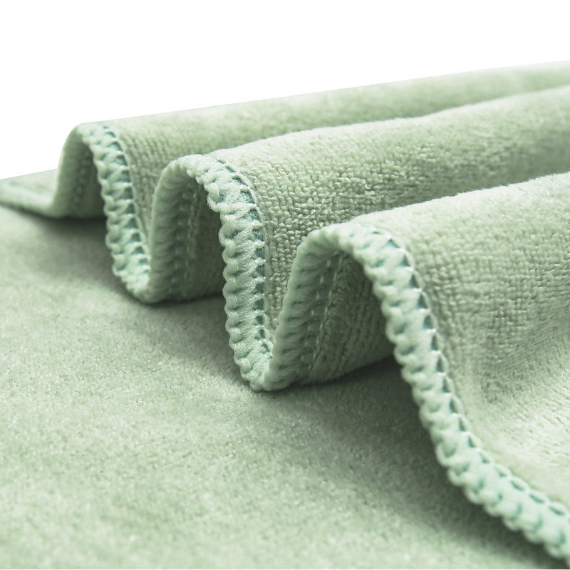 Ensemble de 6 débarbouillettes en polyester Sandisfield, Light Green
