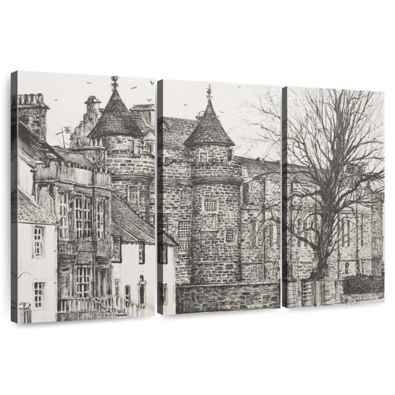 Lilie Falkland Palace, Écosse, H 42 po x l 65 po