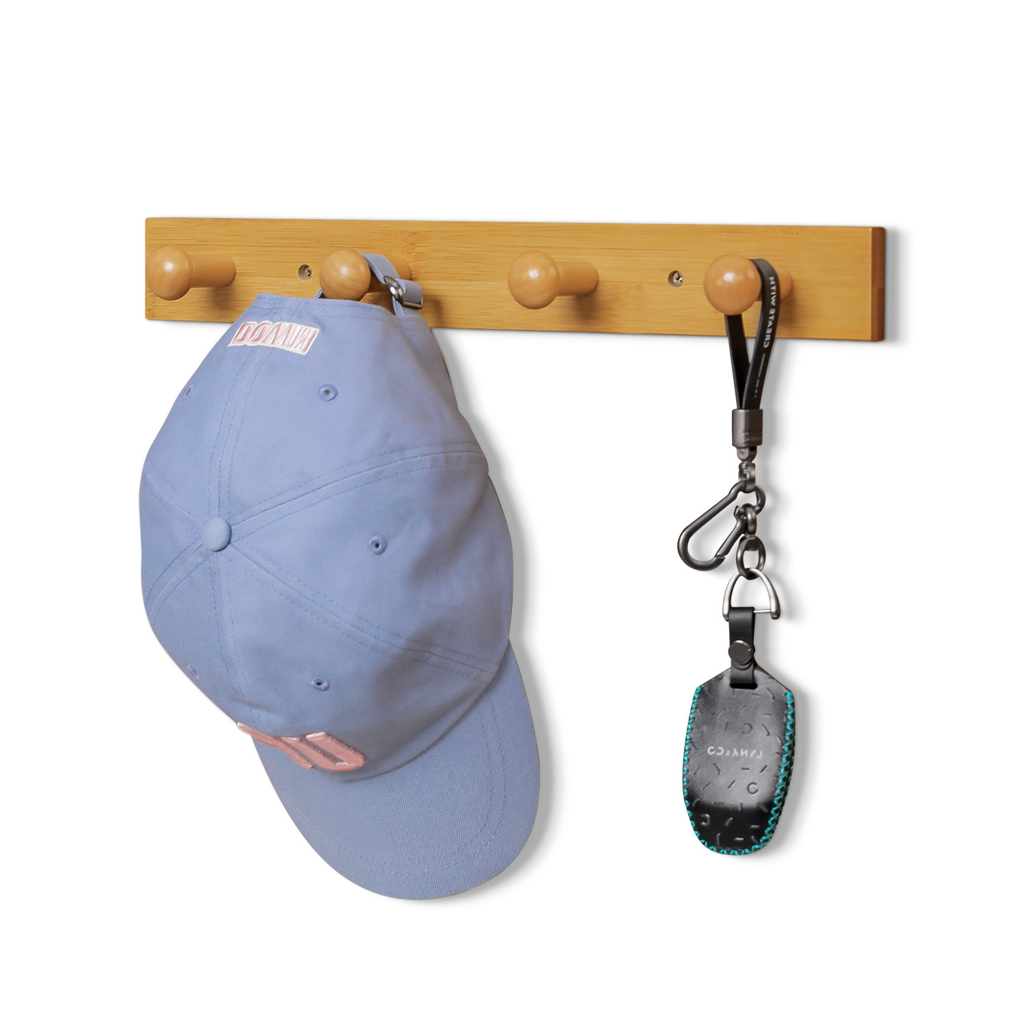 Hat and best sale scarf rack