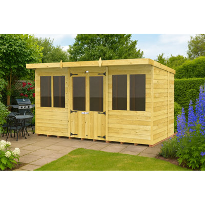 12ft x 6ft Pent Summer House