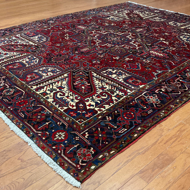 Tapis rectangulaire en laine