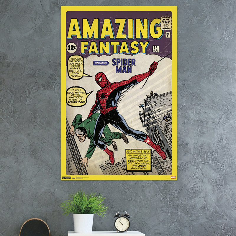 Marvel Spider-Man Cover 24x36 Unframed Wall Poster
