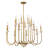Oakhurst 16-Light Chandelier in Antique Gold-141336265-141336262