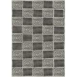 Ralph Lauren Alistair Tiles Wool, Viscose Geometric Rug