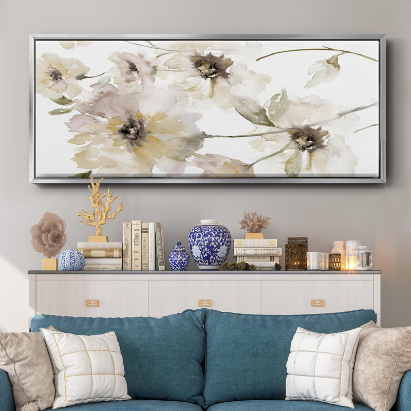 Translucent- Framed Canvas, 20" H x 50" W