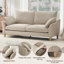 79'' Wide Modern Upholstered Deep Seat Sofa-1053094815