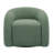 Aunna Upholstered Modern-style Swivel Barrel Accent Chair Full Assembled-1004717472