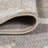 Joaquin High-Low Pile Neutral Diamond Kilim Beige/Gray Indoor/Outdoor Rug-280804081