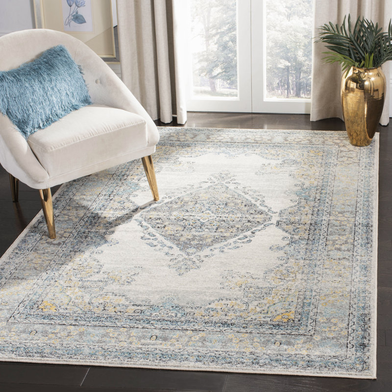 Tapis oriental performance Gourdine, Rectangle 5 pi 3 po x 7 pi 6 po
