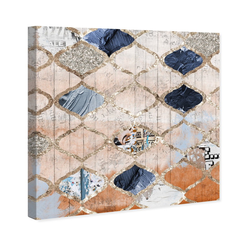 «Modern Moroccan», impression sur toile tendue, Toile tendue, H 24 po x l 24 po