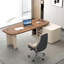 Bureaux rectangulaires en bois manufacturé brun-1417308483-1417308487